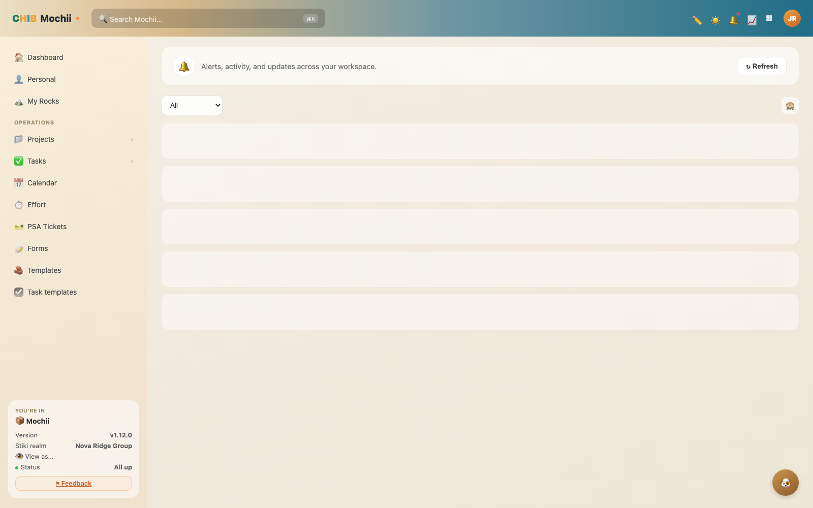 Notifications in Mochii